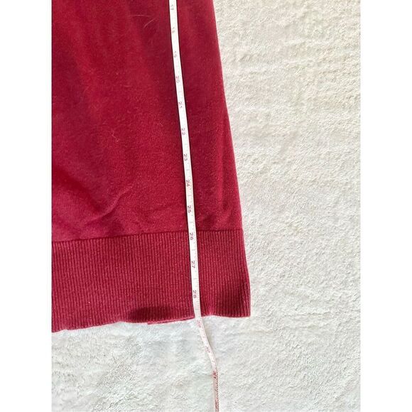 Forever 21 - burgundy red tunic sweater size L - Picture 5 of 5